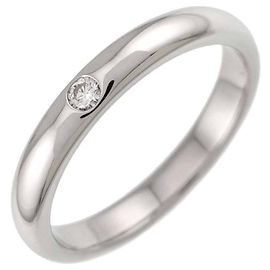 Anello Harry Winston in platino e diamanti tondi Altro