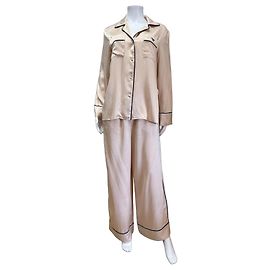 Fendi Seidenpyjama-Set Pink