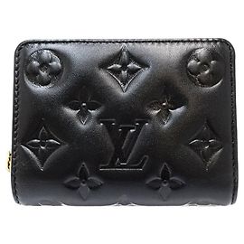 Louis Vuitton Monogram Bi-fold Wallet Black