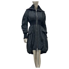 Alexander McQueen Black Couture Down Bomber Jacket  Sz.42 Pre-owned Other