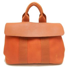 Hermès Bolsa Hermes Valparaiso PM Laranja
