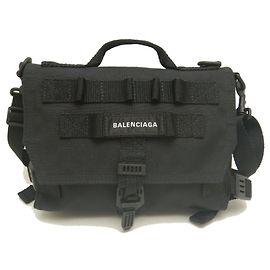 Balenciaga Army Messenger Bag Small Black