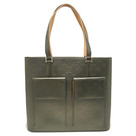 Sac cabas Louis Vuitton Monogram Mat Wilwood Noir Noir Monogramme