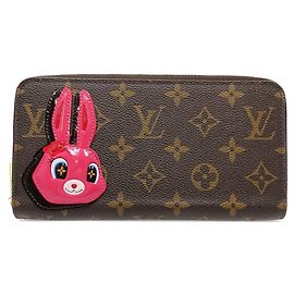 Cartera larga Louis Vuitton Animogram Castaño