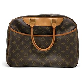 Louis Vuitton Deauville Monogram Canvas 34 Marron