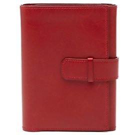 Hermès Hermes Jura Compact Tri-fold Wallet Red