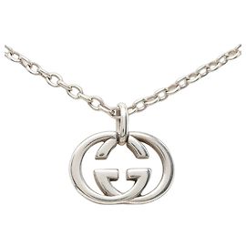 Collier avec pendentif chaîne Interlocking G Gucci Autre