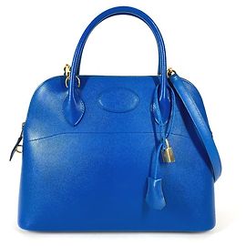 Hermès Bolsa 2-Way Hermes Bolide 31 em azul Azul