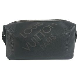 Pochette borsa Louis Vuitton Damier Geant Nero