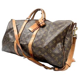 Louis Vuitton Keepall 55 Sac de Voyage Monogram Marron