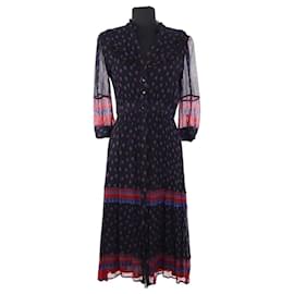 Robe en viscose noire Ba&Sh Noir
