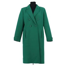 Tara Jarmon Green Wool Coat Green