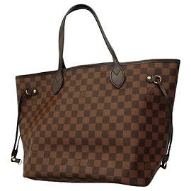 Sac cabas Louis Vuitton Damier Neverfull MM Damier ebène