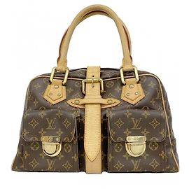 Bolsa Louis Vuitton Monogram Manhattan GM Marrom