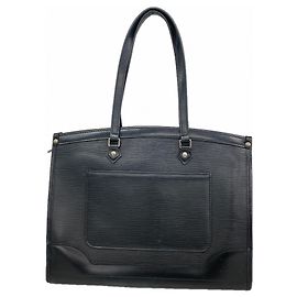 Sac cabas Louis Vuitton Epi Madeleine GM Noir