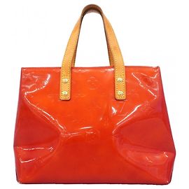 Sac à main Louis Vuitton Vernis Lead PM Rouge