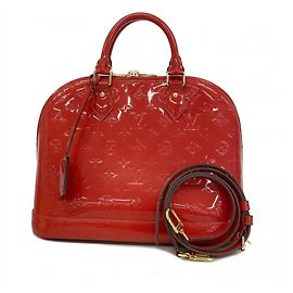 Borsa Louis Vuitton Alma PM Vernis Fuschia
