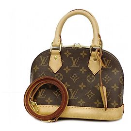 Borsa Louis Vuitton Alma BB Monogram Marrone