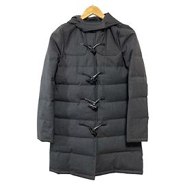 Theory Hooded Down Coat Brown