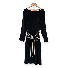 Autre Marque Robe bicolore RUIRUE BOUTIQUE Noir