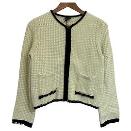 PS Paul Smith Strickjacke ohne Kragen Grün