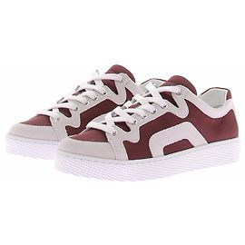 Pierre Hardy ALPHA Sneakers Dark Red Leather Dark red