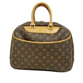 Borsa Louis Vuitton Monogram Deauville Marrone