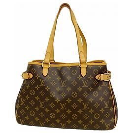 Louis Vuitton Monogram Batignolles Horizontal Tote Bag Braun