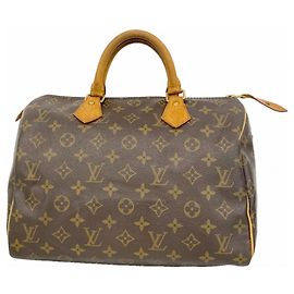 Bolsa Louis Vuitton Monogram Speedy 30 M41108 Marrom
