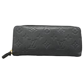 Cartera larga Louis Vuitton Monogram Empreinte Negro