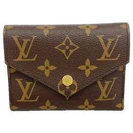 Cartera Tri-fold Louis Vuitton - Marrón Castaño