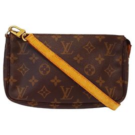 Pochette à l'épaule Louis Vuitton Monogram Marron Monogramme