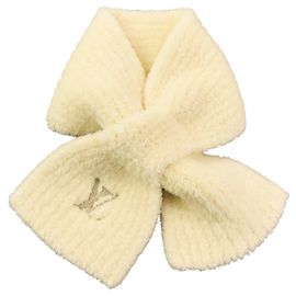 Louis Vuitton Mini Confi S Ivory Strickschal Roh