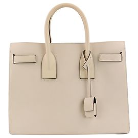 Yves Saint Laurent Sac de Jour Small 2-way Shoulder Tote Bag Cru