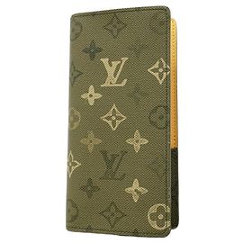 Louis Vuitton Monogram Surplus Portefeuille Brazza Long Wallet Cachi