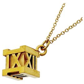 Collier Atlas Cube en or jaune 18K de Tiffany & Co. Autre