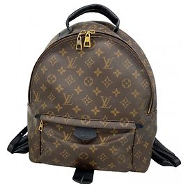 Louis Vuitton Monogram Palm Springs Backpack MM Brown