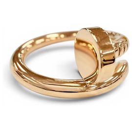 Bague Juste un Clou Classic en or rose de Cartier Doré