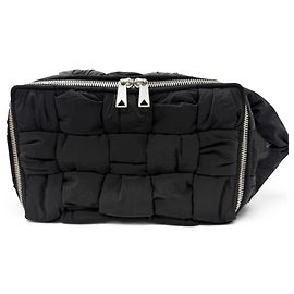 Borsa Bottega Veneta Padded Tech Cassette Nero