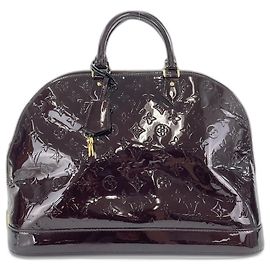 Sac à main Louis Vuitton Alma GM Violet