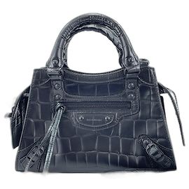 Balenciaga Neo Classic City Mini 2-Way Handbag Black