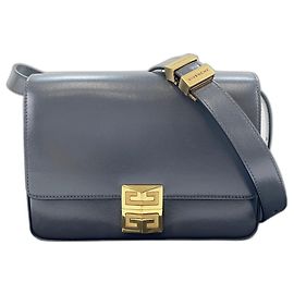 Borsa a Spalla Givenchy Gray 4G Marrone