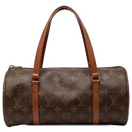 Louis Vuitton Marrom Monogram Papillon 30 Marrom