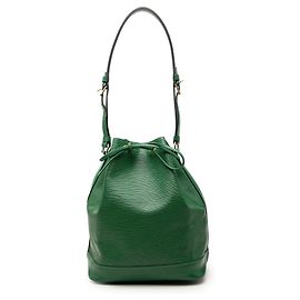 Louis Vuitton Green Epi Noe GM Verde