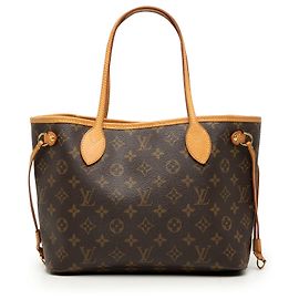 Louis Vuitton Marron Monogram Neverfull PM Marron