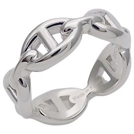 Hermès Hermes Chaine d'Ancre Ring aus 925 Silber Silber