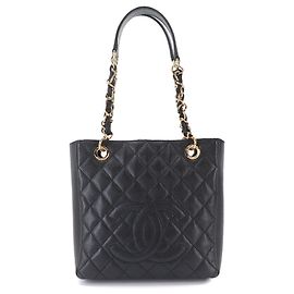 Borsa Tote Chanel Matelasse PST Chain Nero