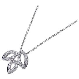 Collar de platino para mujer Harry Winston Plata