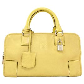Sac à main Loewe Amazona Jaune