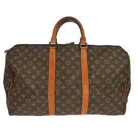 Louis Vuitton Keepall Monogram Canvas 50 Marrom
